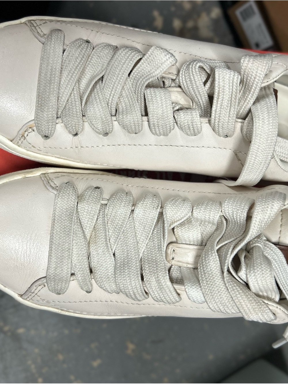 Women’s Coach Classic White Leather Sneakers